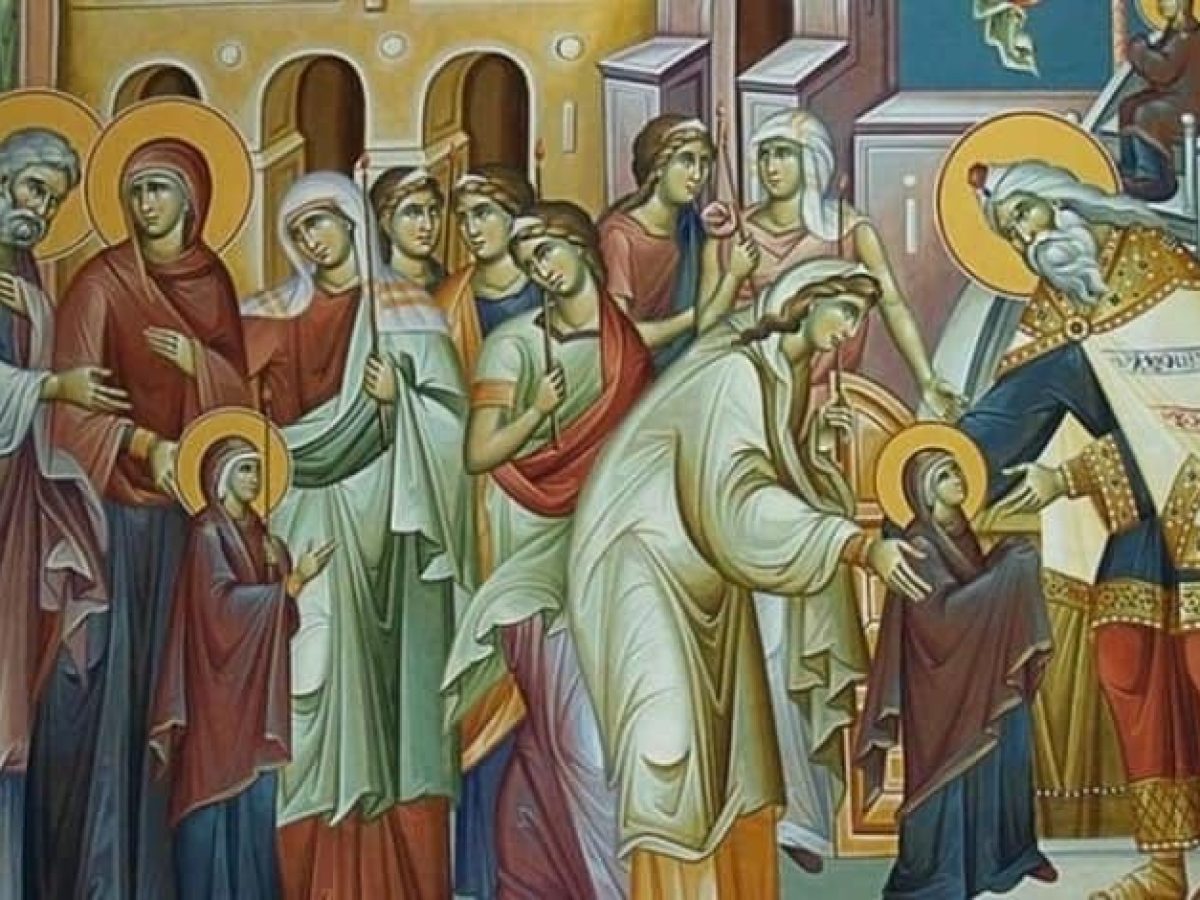 Εορτή των Εισοδίων της Υπεραγίας Θεοτόκου – Αγιολόγιο