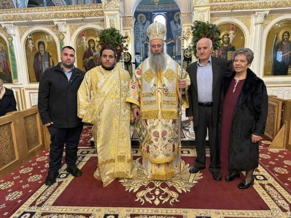 Χειροτονία νέου Διακόνου στον Ναό Αγίου Αντωνίου στον Σβορώνο Κατερίνης