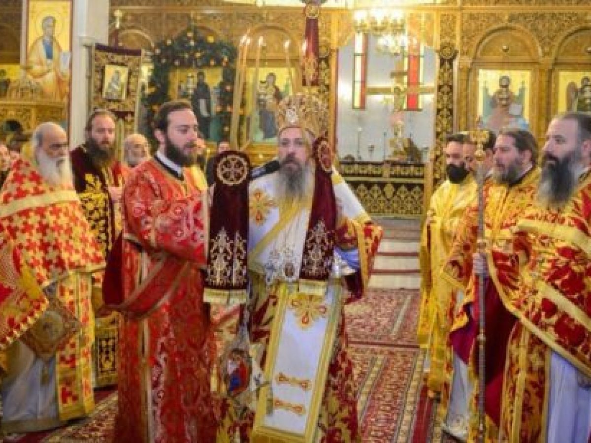 Με λαμπρότητα εορτάστηκε στον Τύρναβο η εορτή του Πολιούχου του Αγίου Νεοοσιομάρτυρα Γεδεών.