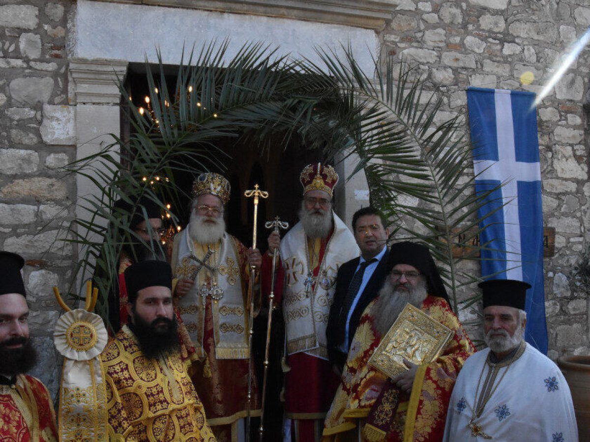 Ο Ιεραπύτνης Κύριλλος στην πανήγυρη της εορτής των Αγίων Δέκα στη Μεσσαρά