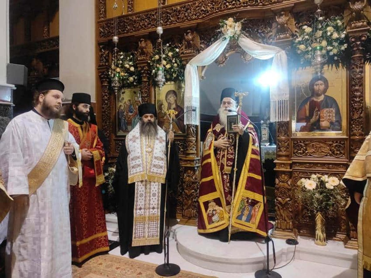 Ρασοφορίες στο Ιερό Ησυχαστήριο «Ο Τίμιος Σταυρός» Μαψού Κορινθίας
