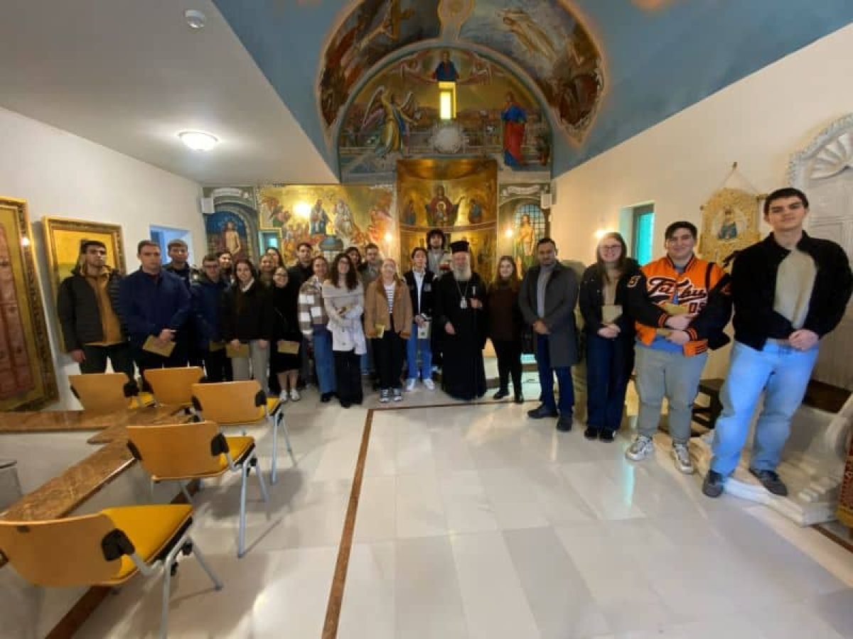 Σύναξη έκφρασης συγχαρητηρίων στους πρωτοετείς φοιτητές από τον Μητροπολίτη Χαλκίδος