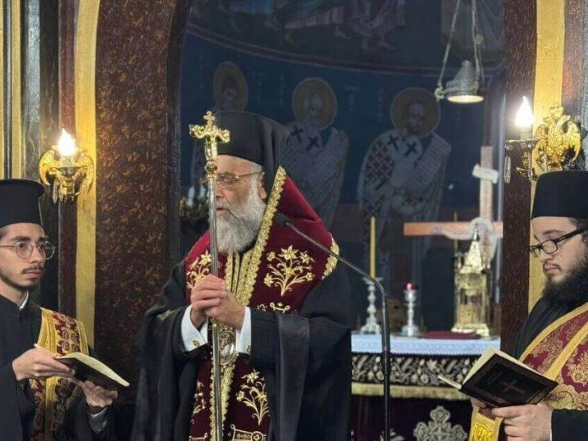 Τέλεση του Ιερού Ευχελαίου στον Ιερό Ναό Ευαγγελιστρίας Καρδίτσης