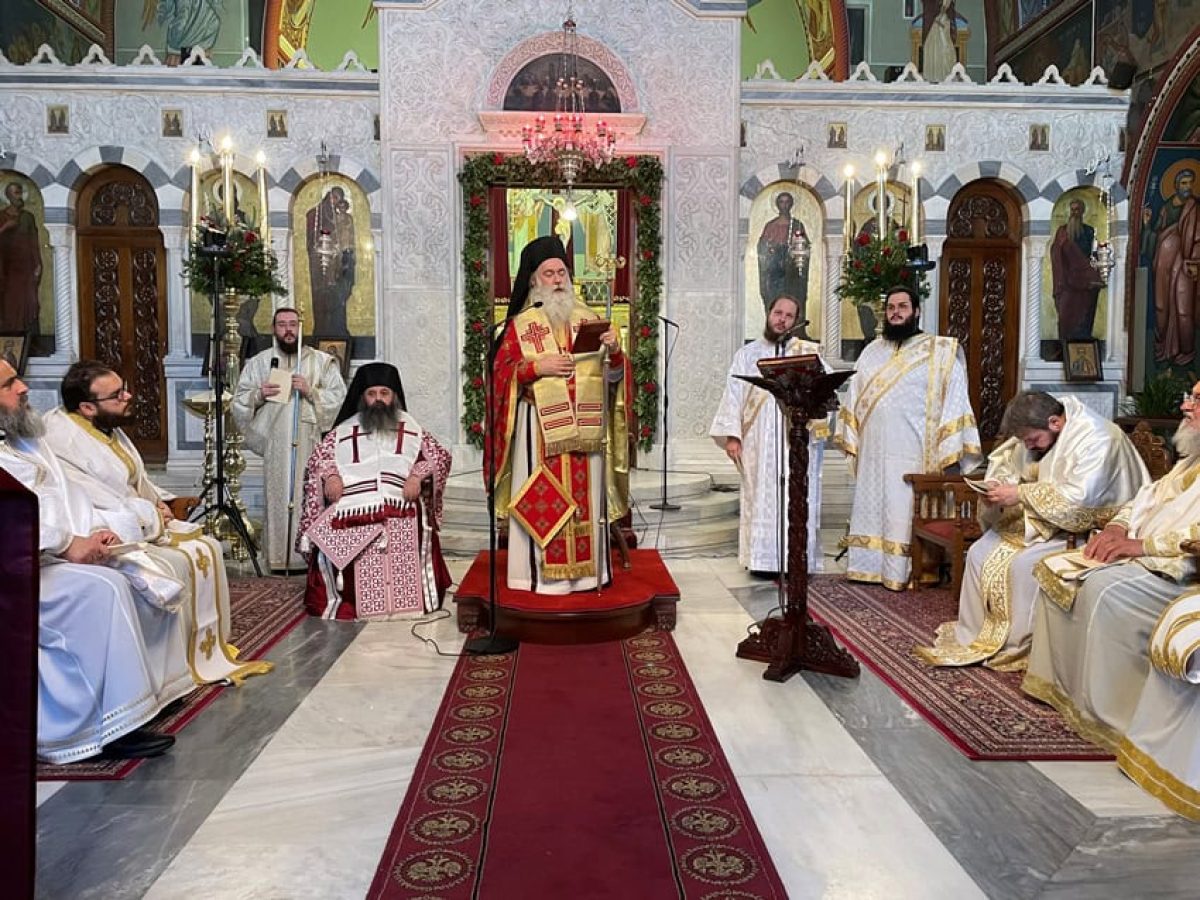 Θ. Λειτουργία του Αγίου Ιακώβου του Αδελφοθέου στον Καθεδρικό Ι.Ν. του Απ. Παύλου Κορίνθου