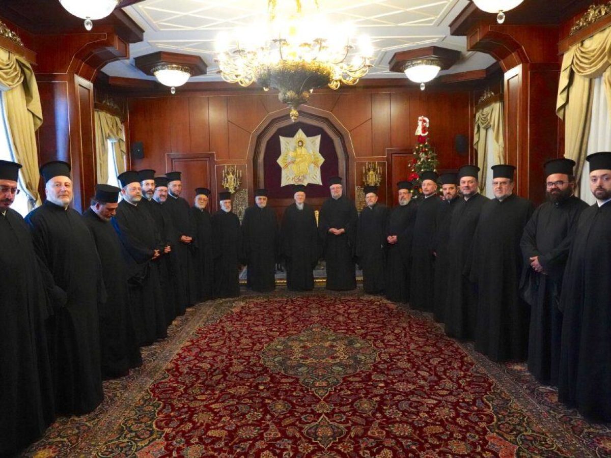 Τις ευχές της εν Τουρκία Ιεραρχίας του Θρόνου δέχθηκε ο Οικουμενικός Πατριάρχης