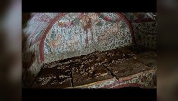 Αρχαιολόγοι ανακαλύπτουν σπάνια τοιχογραφία «Καλός Ποιμένας» ρωμαϊκού στιλ κοντά στη Νίκαια Βιθυνίας