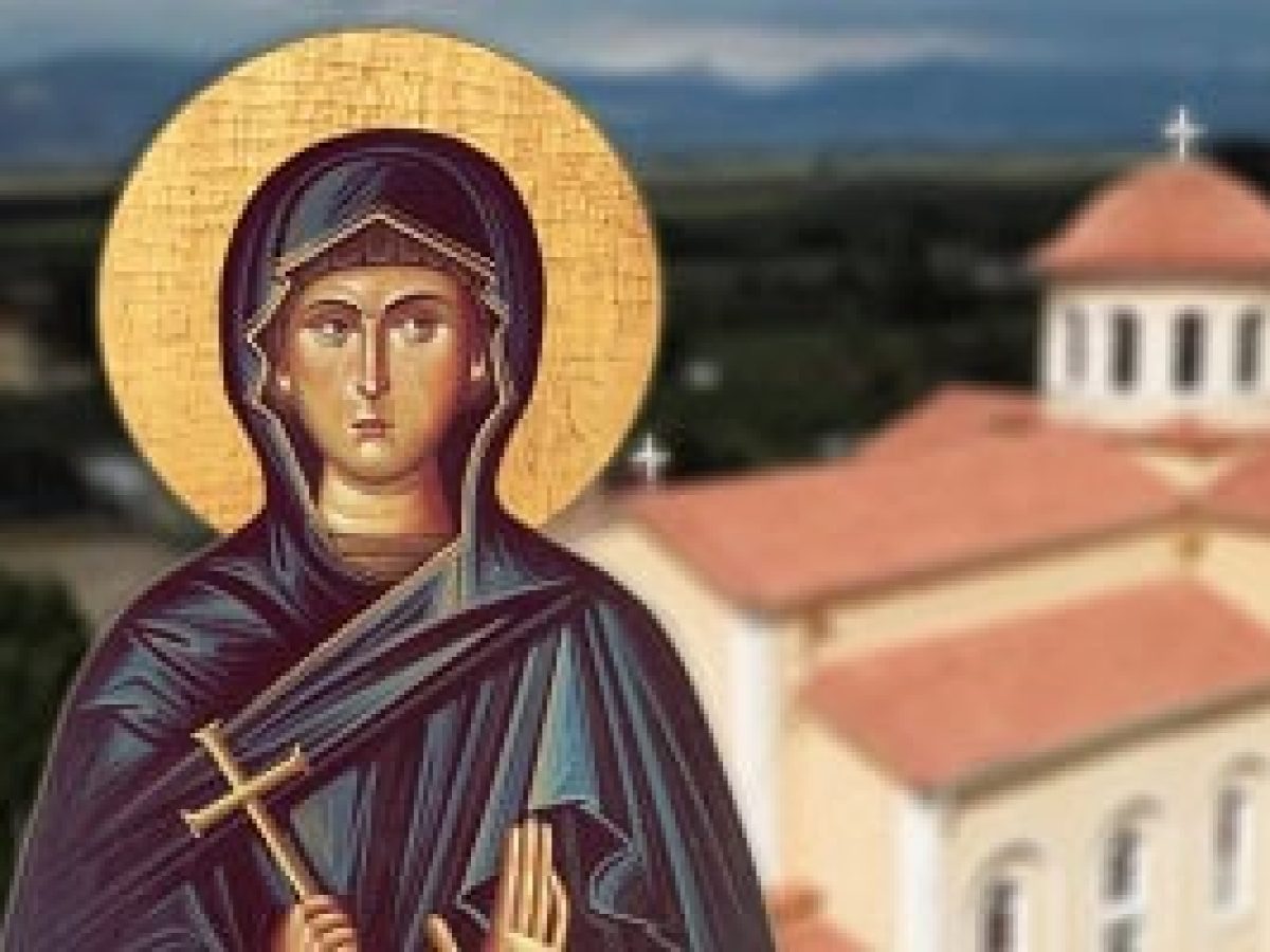 Αγία Ευγενία η Οσιοπαρθενομάρτυς