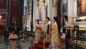 Αρχιερατικό Μνημόσυνο στον Ιερό Καθεδρικό Ναό του Αγίου Νικολάου Ερμουπόλεως