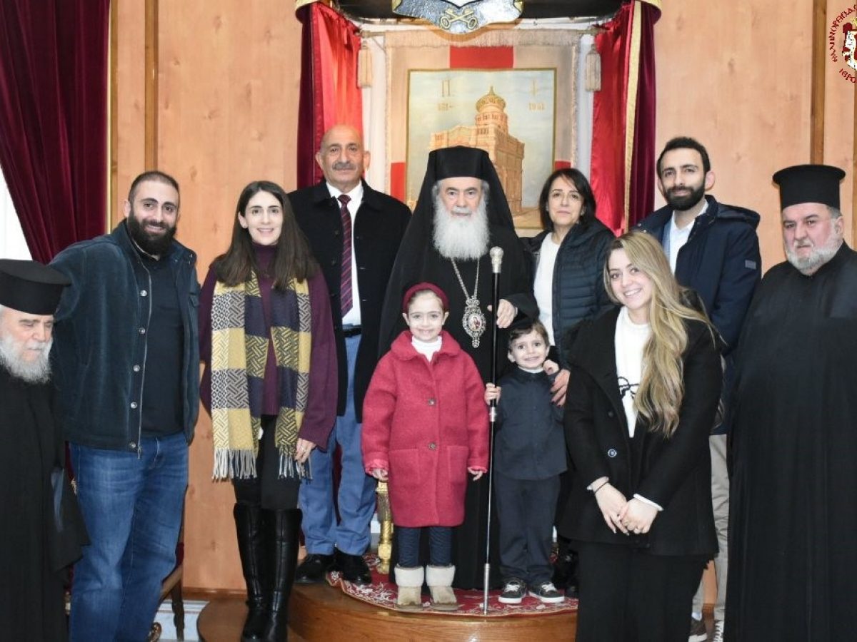 Εορταστικές ευχές στο Πατριαρχείο Ιεροσολύμων από προσκυνητές και κοινότητες