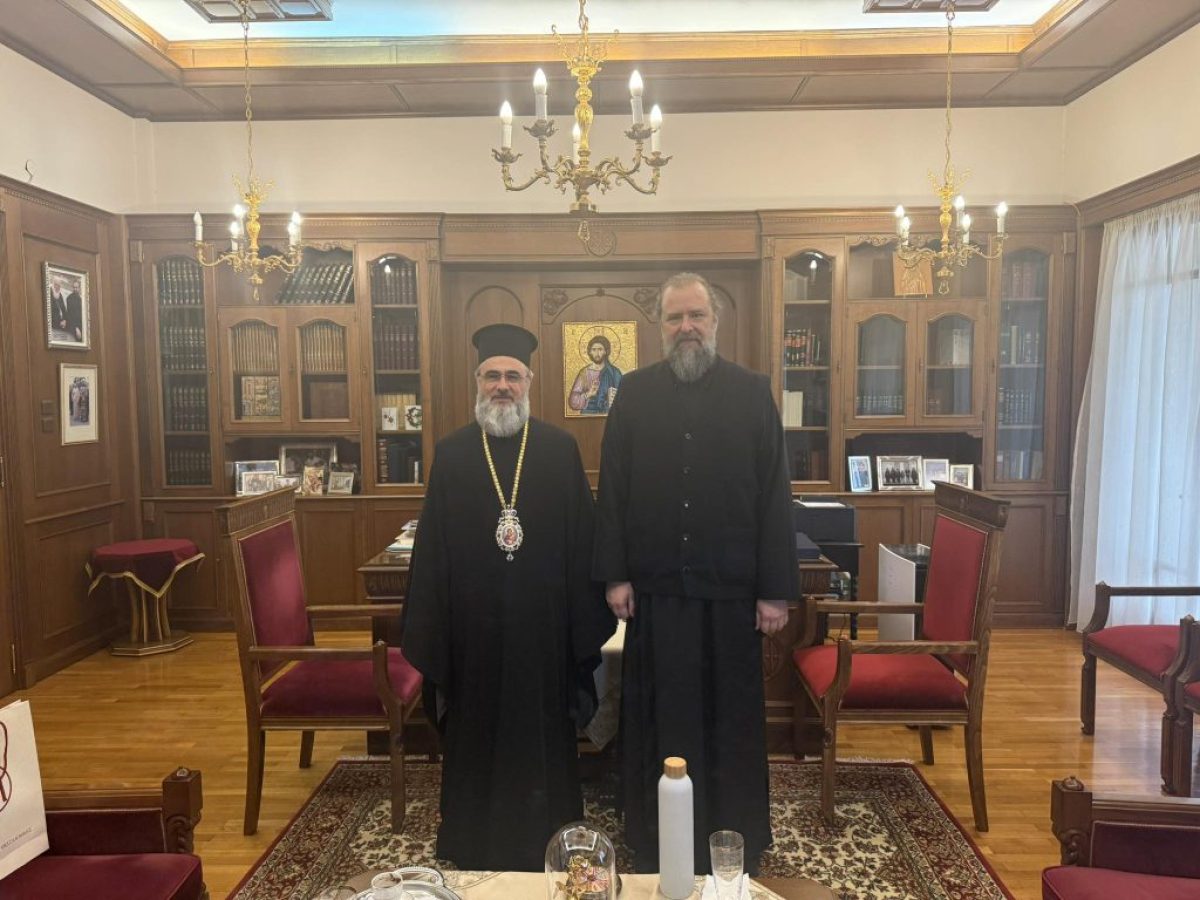 Επίσκεψη του Αρχιεπισκόπου Μπουζαίου στον Μητροπολίτη Θεσσαλονίκης