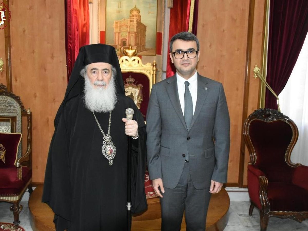 Επισκέψεις δέχτηκε ο Πατριάρχης Ιεροσολύμων