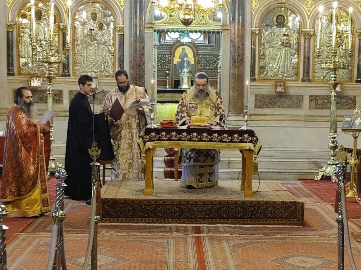 Η αρχαία Θεία Λειτουργία του Αγίου Γρηγορίου του Θεολόγου στη Χίο