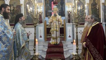 Η Εορτή των Χοζεβιτών Πατέρων, στην Ιερά Μητρόπολη Πατρών