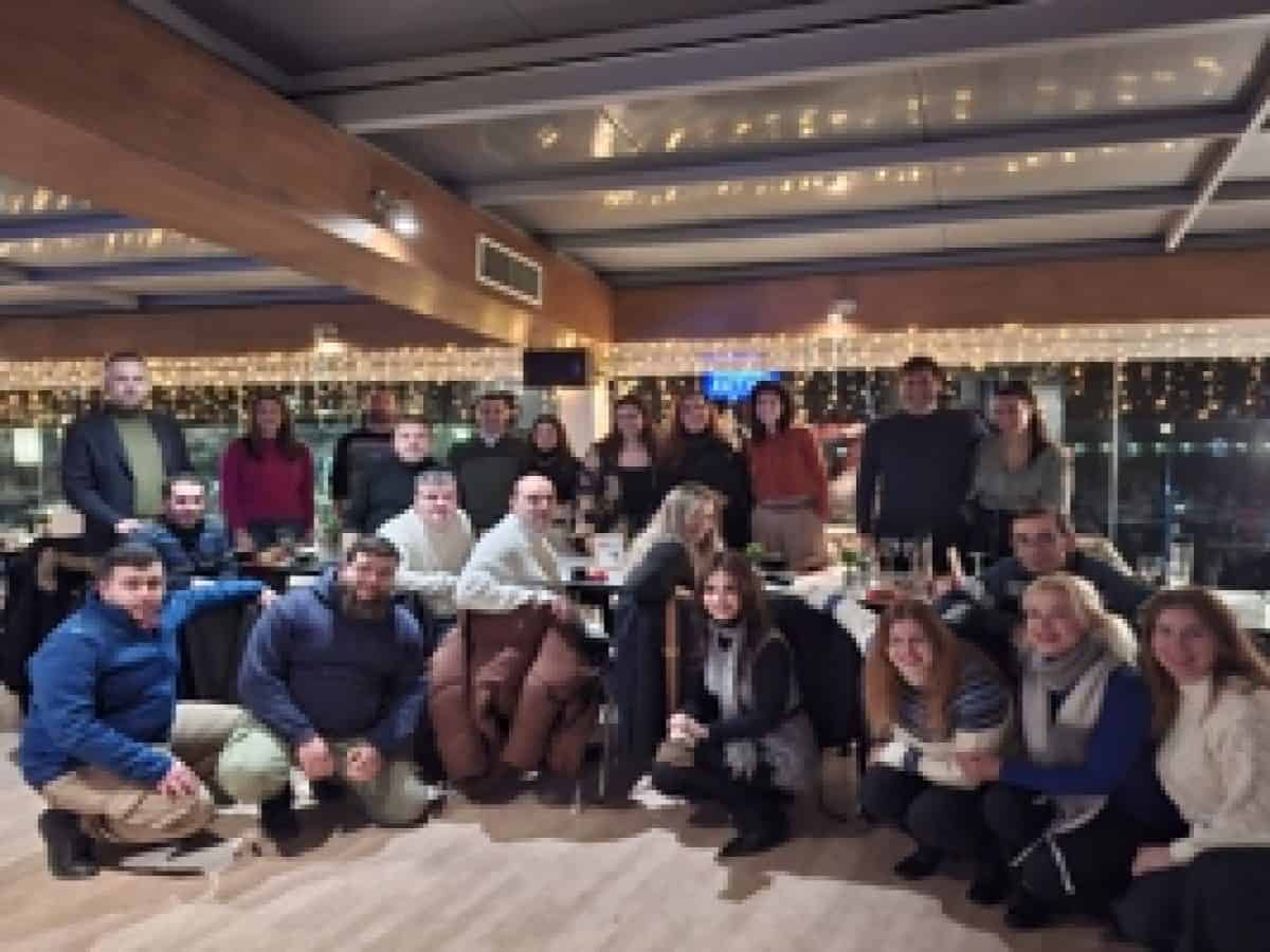 Κοπή βασιλόπιτας της Νεότητας Ενωμένης Ρωμιοσύνης στην Καβάλα