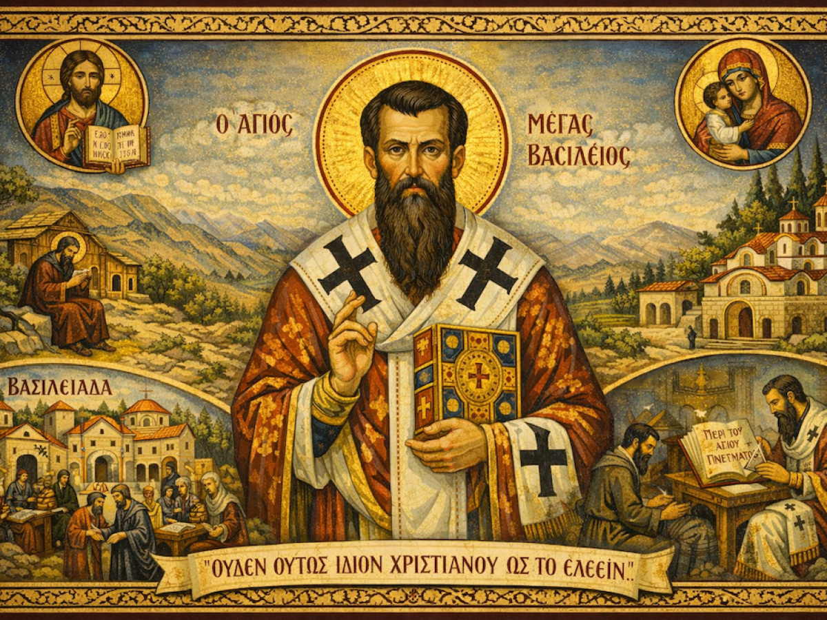 Μητροπολίτης Σουηδίας: Η μνήμη του Μεγάλου Βασιλείου είναι κλήση μιμήσεως