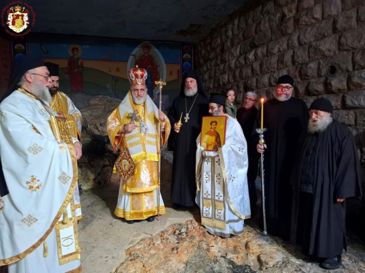 Ο εορτασμός του Αγίου Πρωτομάρτυρος Στεφάνου στον τόπο του μαρτυρίου του