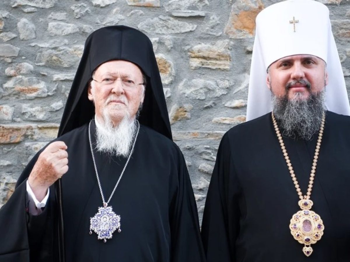 Συλλείτουργο Βαρθολομαίου και Επιφανίου για την εορτή των Θεοφανείων στο Φανάρι