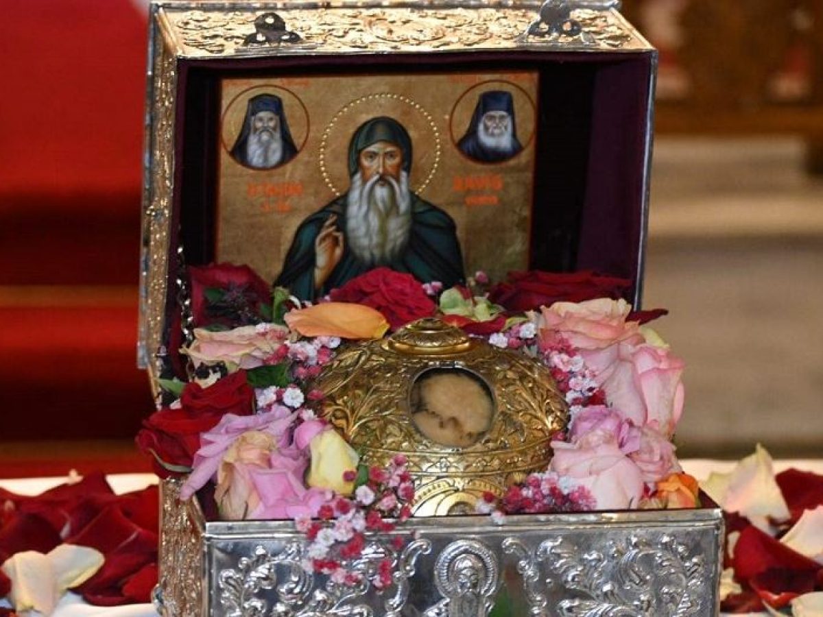 Στη Βουλγαρία τα ιερά λείψανα των Οσίου Δαυίδ του εν Ευβοία και του Αγίου Ιωάννου του Ρώσου