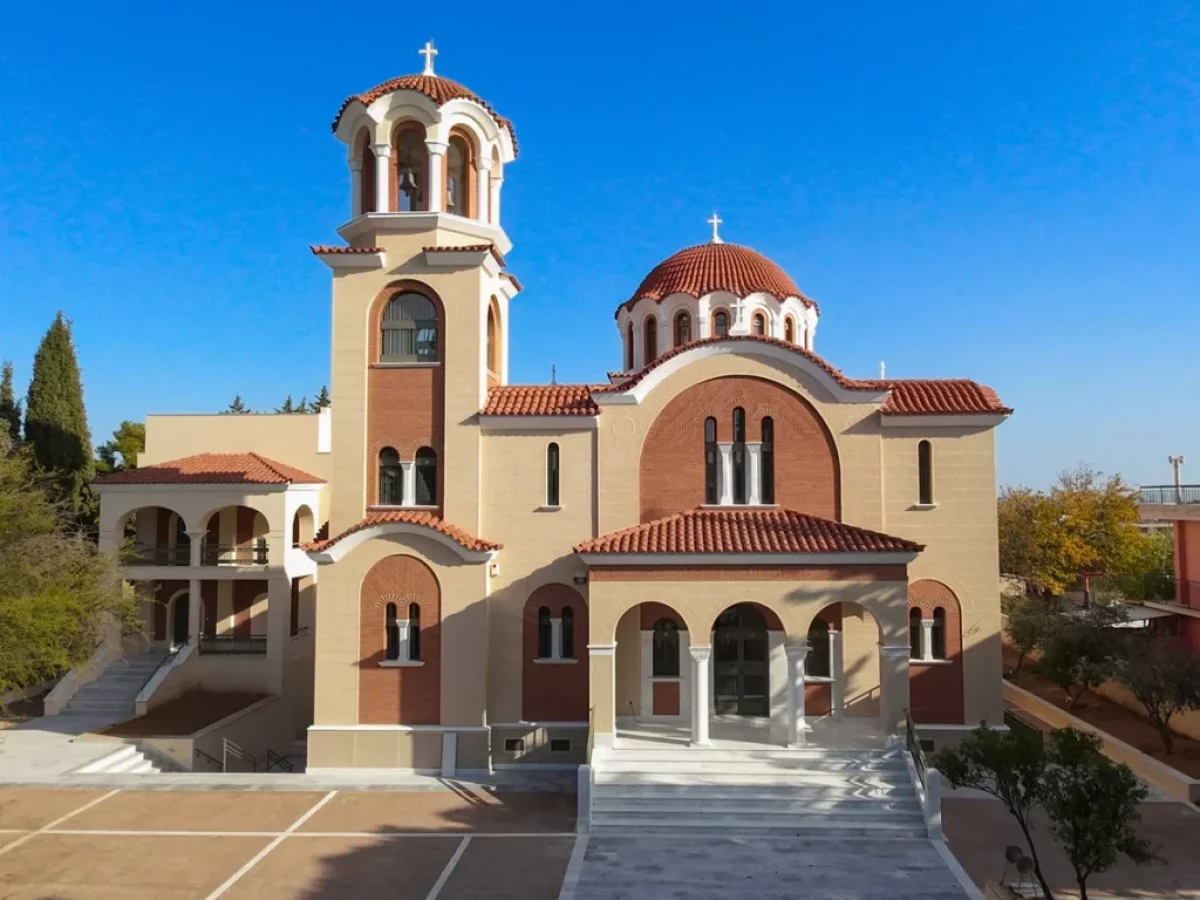 Θυρανοίξια Ι.Ν. Αγίου Παϊσίου του Αγιορείτου,  εντός της ανδρώας Ιεράς Μονής Αγίας Αικατερίνης Παλλήνης