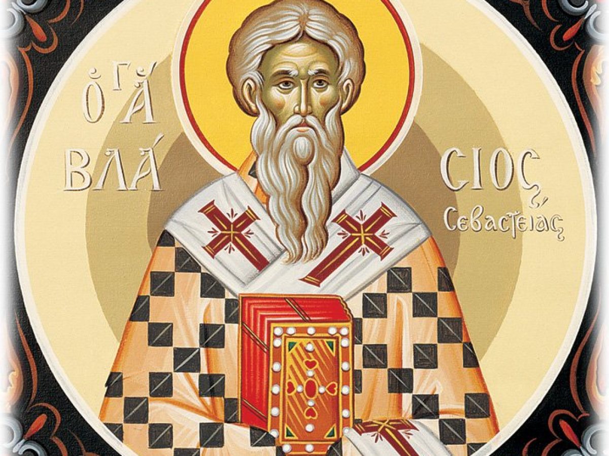 11 Φεβρουαρίου – Γιορτή σήμερα: Άγιος Βλάσιος επίσκοπος Σεβαστείας