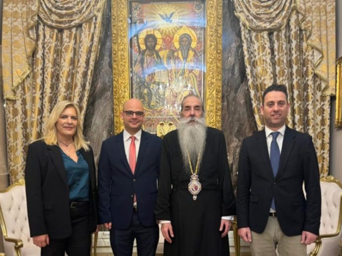 Επίσκεψη του Δ. Σ. της Ένωσης Αστυνομικών Υπαλλήλων Πειραιά στον  Μητροπολίτη Πειραιώς
