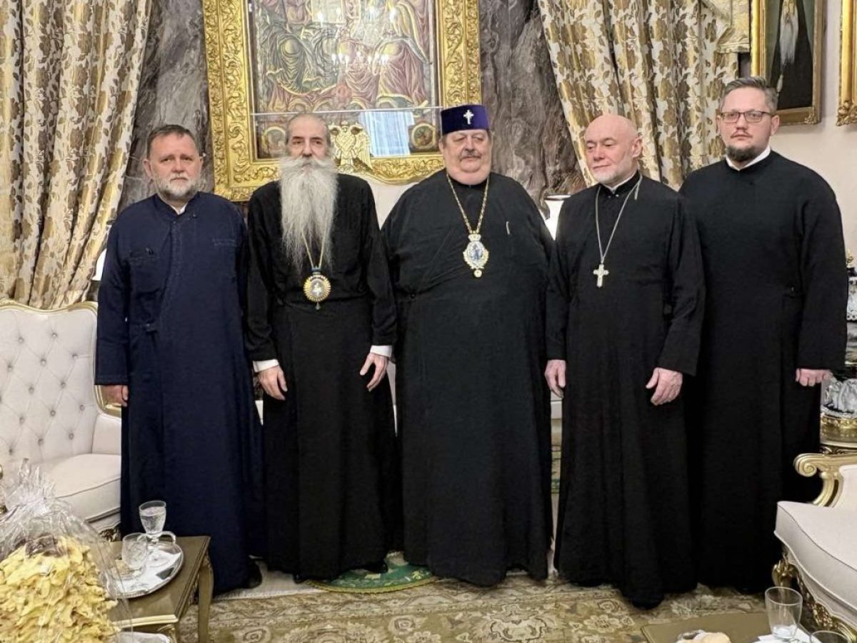 Επίσκεψη του Αρχιεπισκόπου Λιούμπλιν και Χελμ κ. Άβελ, στον Σεβασμιώτατο Μητροπολίτη Πειραιώς κ. Σεραφείμ.