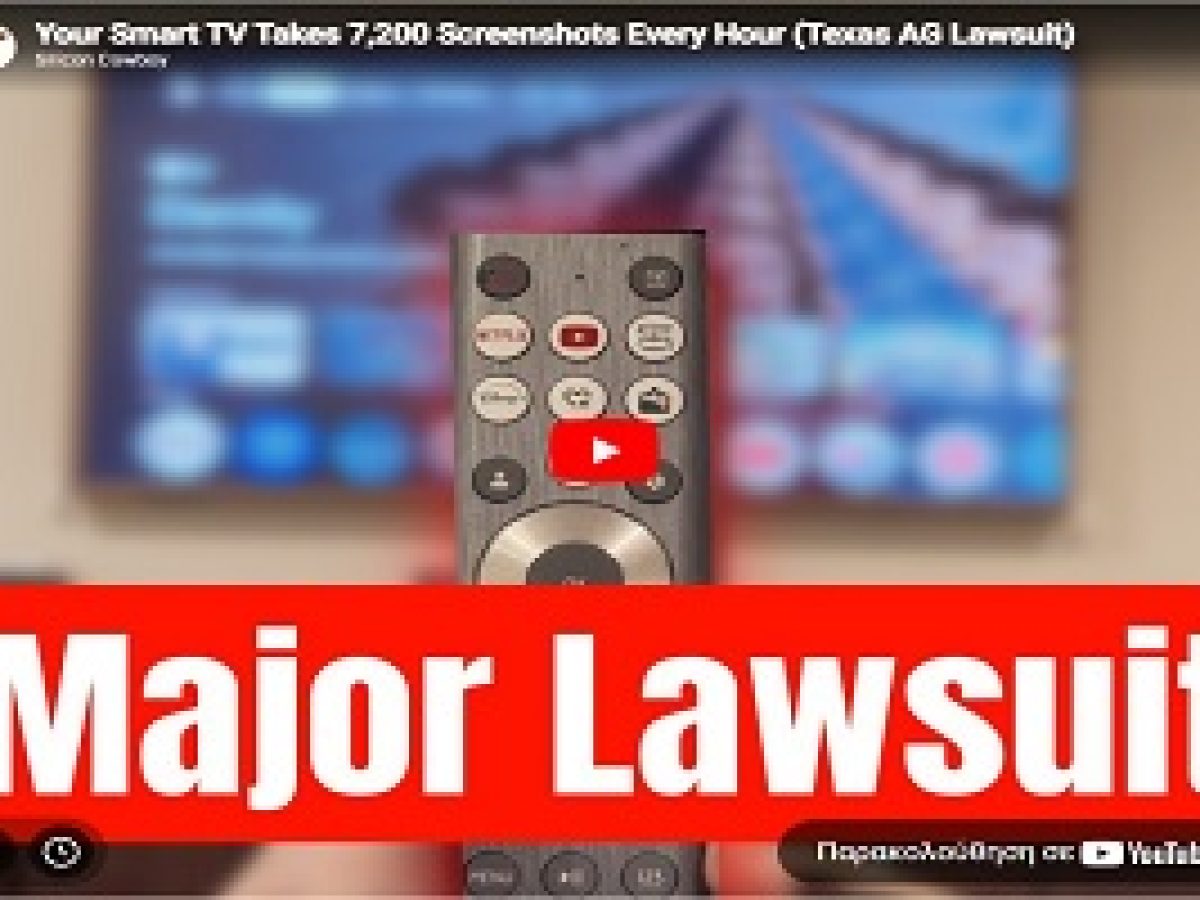 &Eta; Smart TV &sigma;&alpha;&sigmaf; &tau;&rho;&alpha;&beta;ά&epsilon;&iota; 7.200 &sigma;&tau;&iota;&gamma;&mu;&iota;ό&tau;&upsilon;&pi;&alpha; &omicron;&theta;ό&nu;&eta;&sigmaf; &kappa;ά&theta;&epsilon; ώ&rho;&alpha; (&Alpha;&gamma;&omega;&gamma;ή &sigma;&tau;&eta;&nu; &Gamma;&epsilon;&nu;&iota;&kappa;ή &Epsilon;&iota;&sigma;&alpha;&gamma;&gamma;&epsilon;&lambda;ί&alpha; &tau;&omicron;&upsilon; &Tau;έ&xi;&alpha;&sigmaf;)