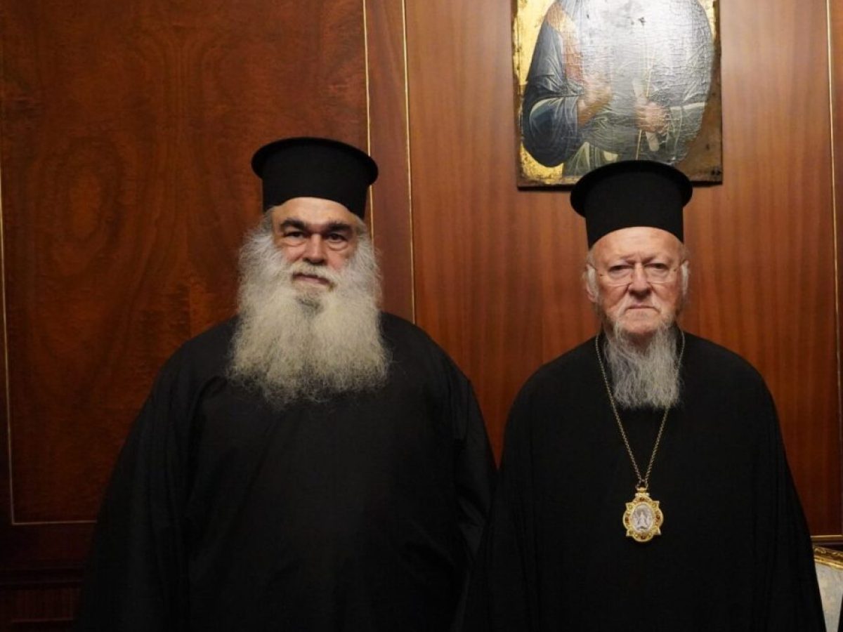 Ο Γουμενίσσης Δημήτριος για τα εύσημα 35 χρόνων Οικουμενικής Πατριαρχίας