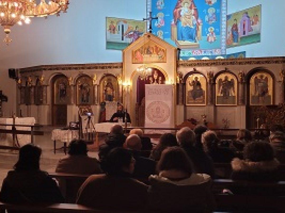 Ομιλία με τον σεβαστό πατέρα Βίκτωρα Βαφειάδη!