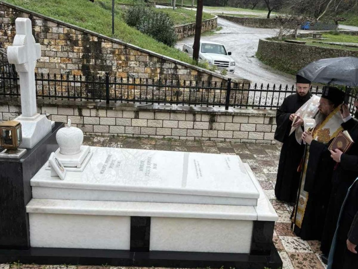 Τρισάγιο στον μακαριστό Μητροπολίτη Αιτωλίας Θεόκλητο