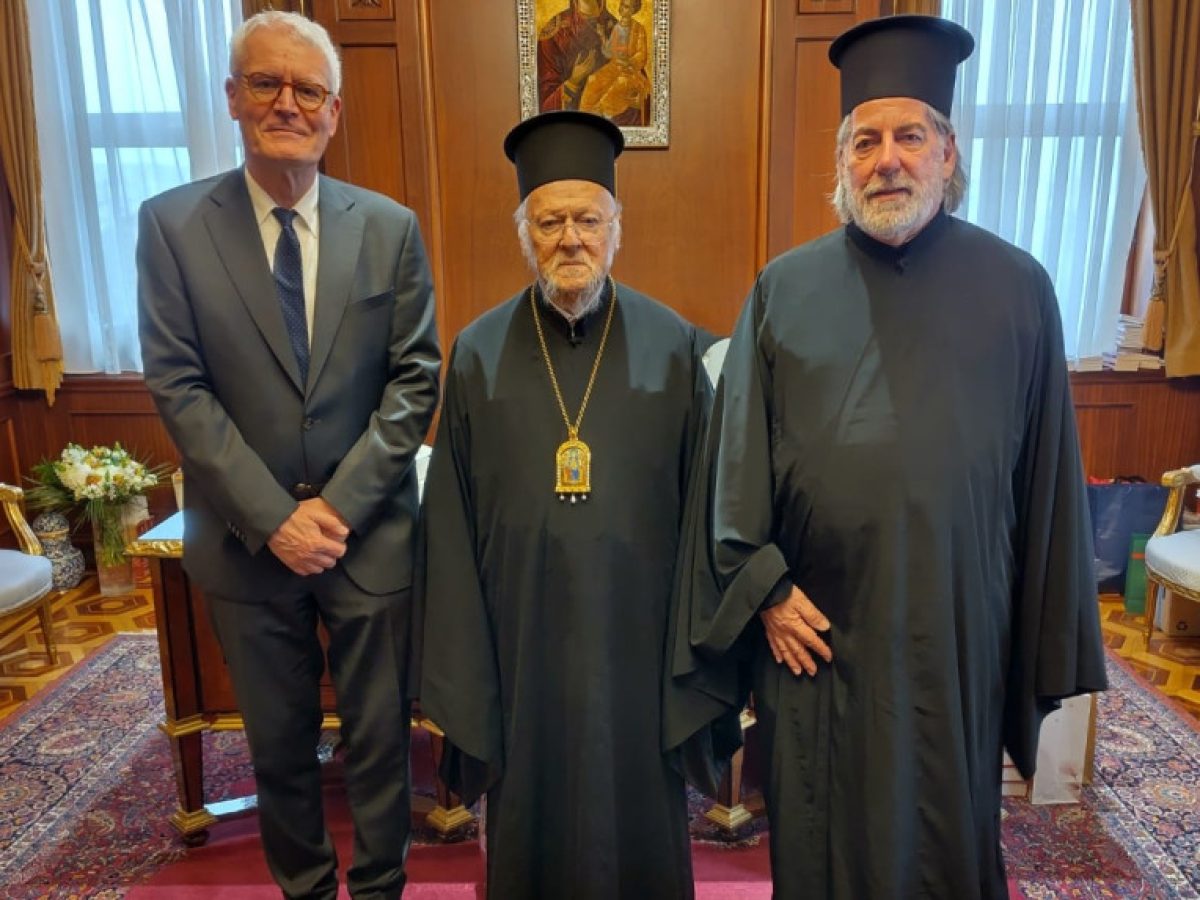 Αντιπροσωπεία της Διάσκεψης Ευρωπαϊκών Εκκλησιών στο Φανάρι
