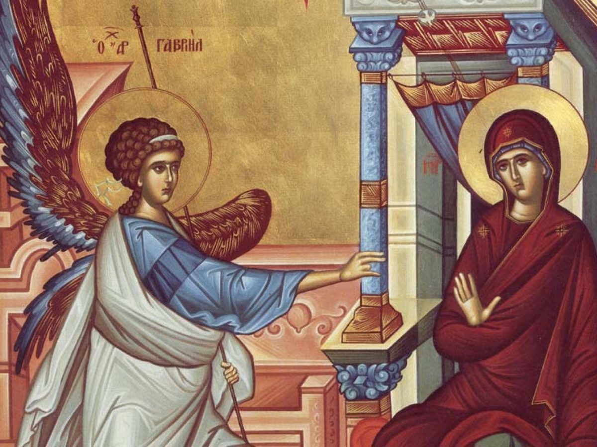 25 Μαρτίου – Γιορτή σήμερα: Ευαγγελισμός της Υπεραγίας Θεοτόκου