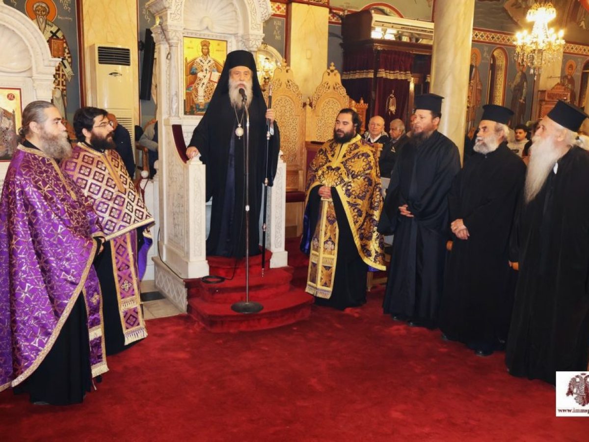 Χειροθεσίες Πνευματικών κατά τον τελευταίο Κατανυκτικό Εσπερινό στον Ι.Ν. Οσίου Νίκωνος