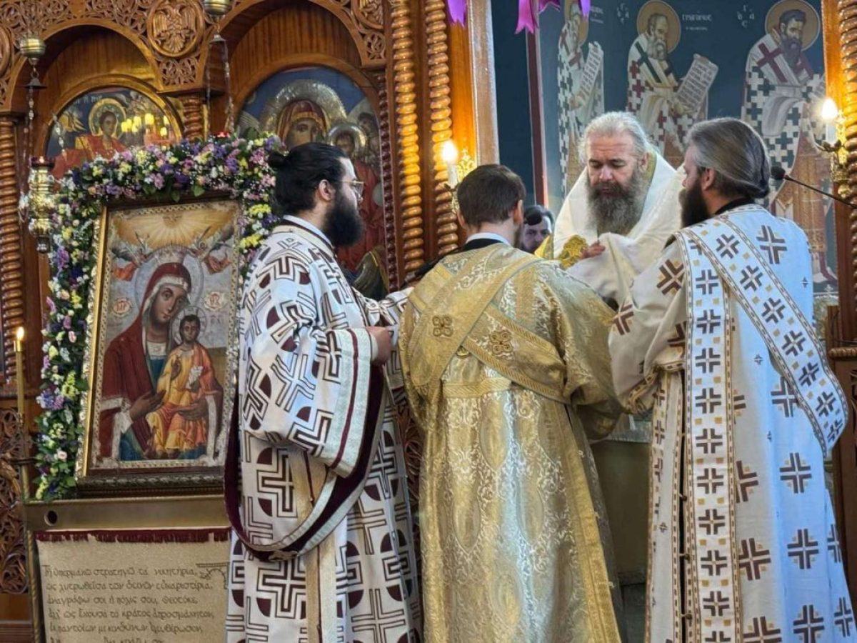 Χειροτονία νέου Διακόνου από τον Μητροπολίτη Φλωρίνης στο Αμμοχώρι Φλώρινας