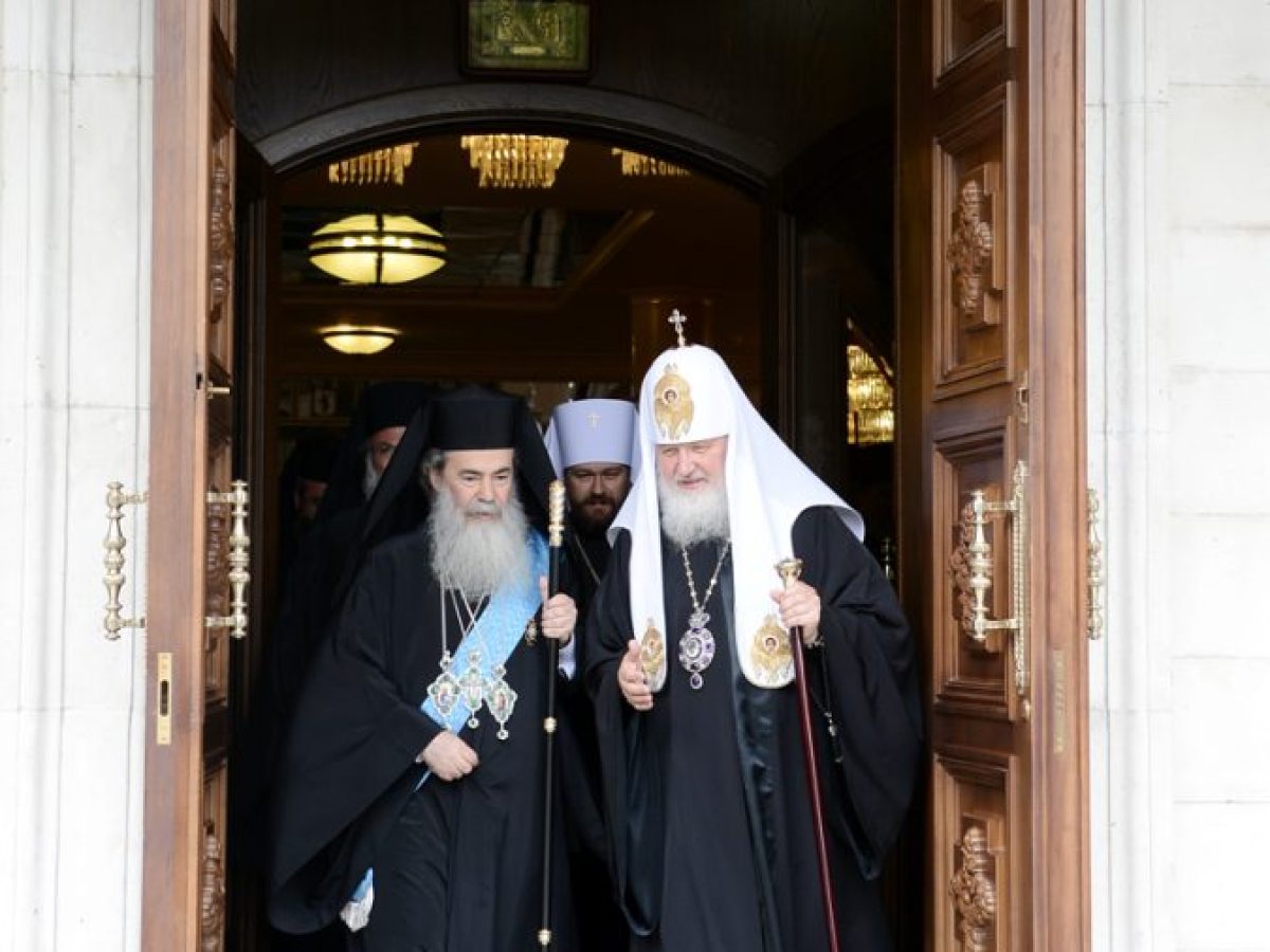 Ευχές του Πατριάρχη Μόσχας προς τον Πατριάρχη Ιεροσολύμων για τα ονομαστήριά του