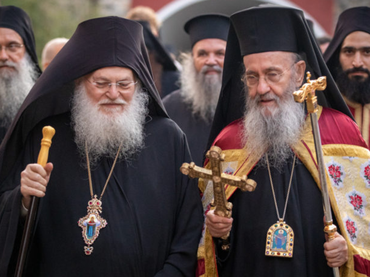 Γέροντας Εφραίμ και Ναυπάκτου Ιερόθεος στην Pemptousia TV την Πέμπτη 19 Μαρτίου