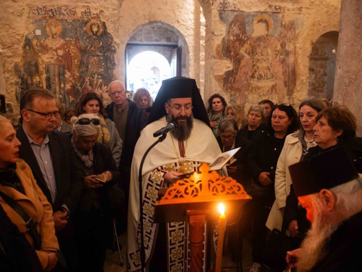 Οι Δ’ Χαιρετισμοί στο Ανδρομονάστηρο Μεσσηνίας
