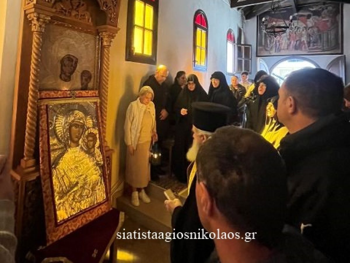 Η ενορία του Αγίου Νικολάου Σιάτιστας υποδέχθηκε την Ιερά Εικόνα της Παναγίας Ελεούσας από την Ιερά Μονή Μικροκάστρου.