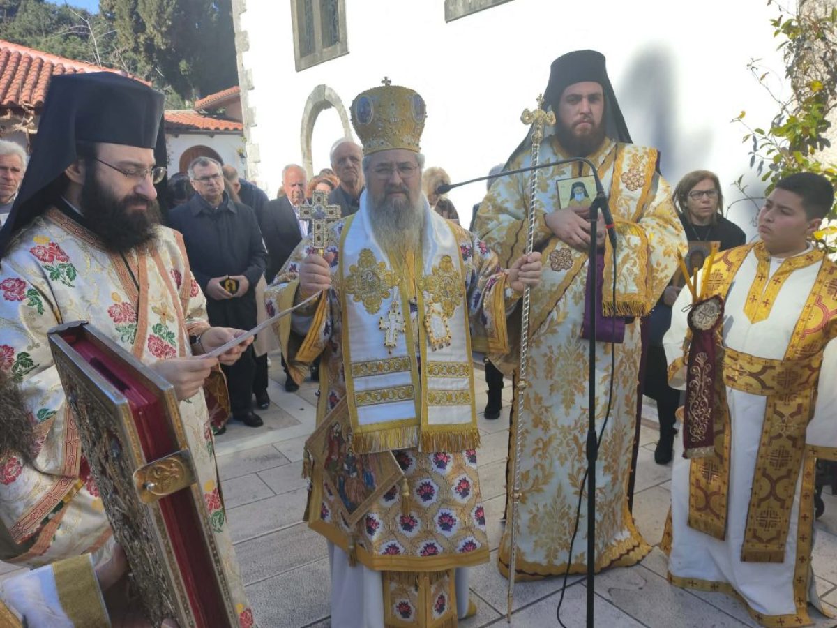 Η Κυριακή της Ορθοδοξίας στην Ιερά Μονή Παναγίας Φανερωμένης Λευκάδος