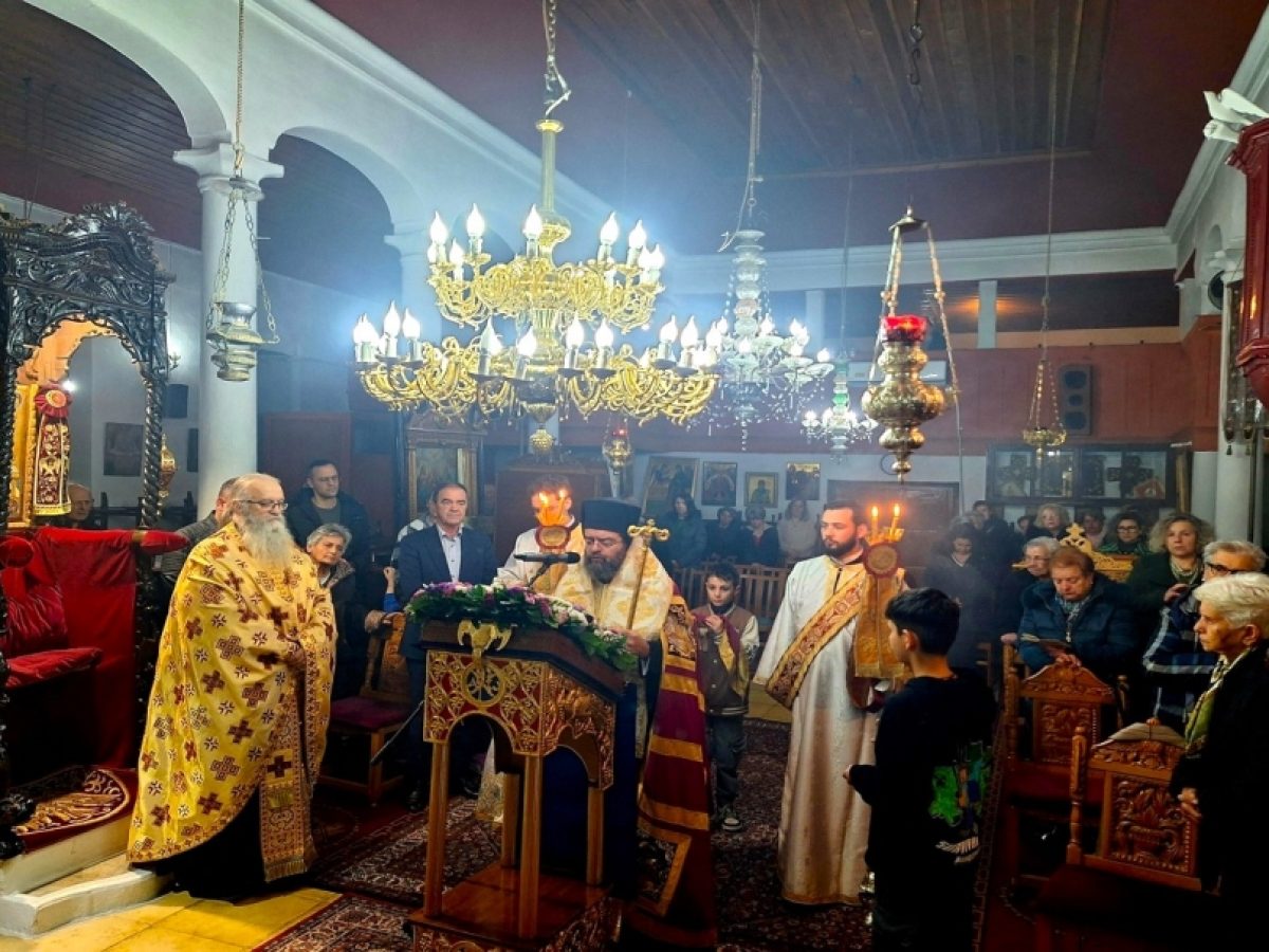 Με κατάνυξη η Β΄ Στάση των Χαιρετισμών στην Ιερά Μητρόπολη Μαρωνείας