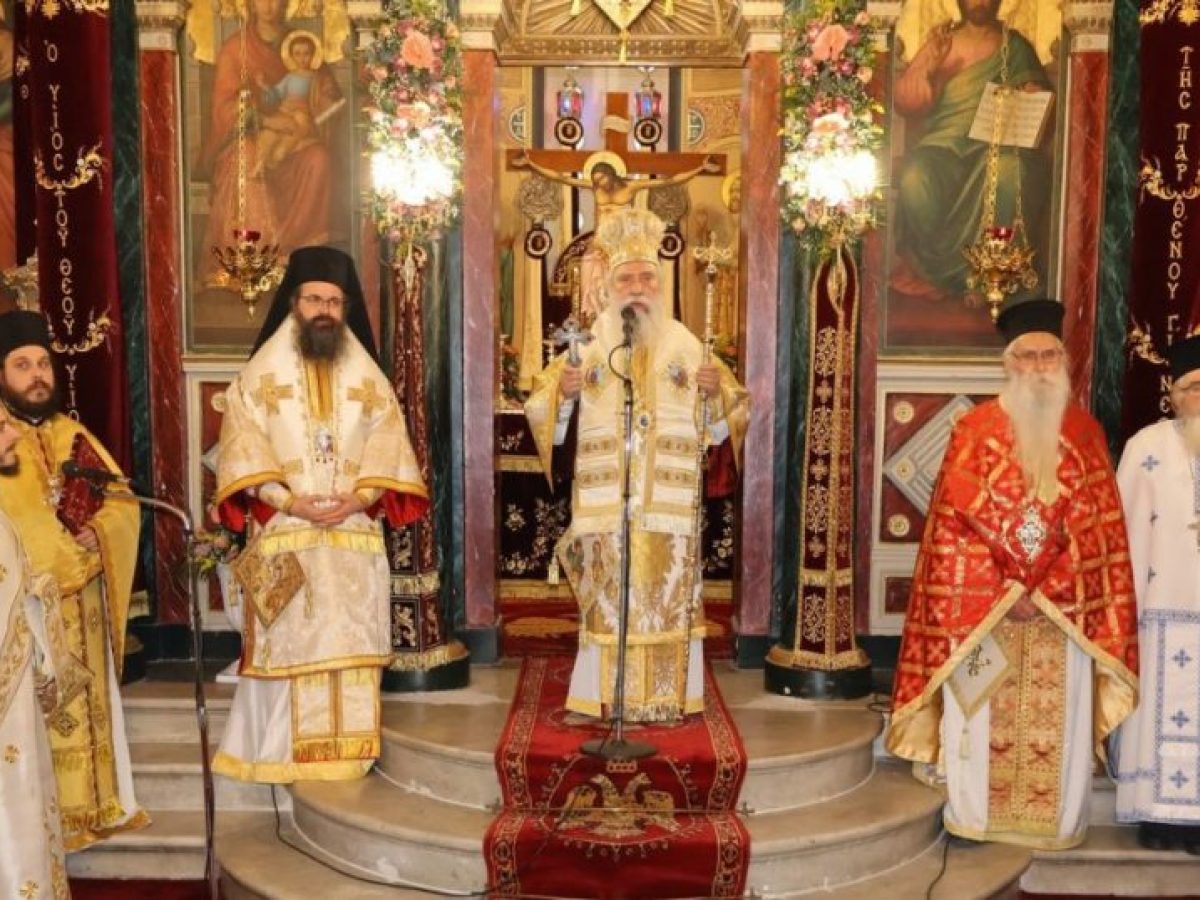 Ο Ευαγγελισμός της Θεοτόκου στη Σπάρτη