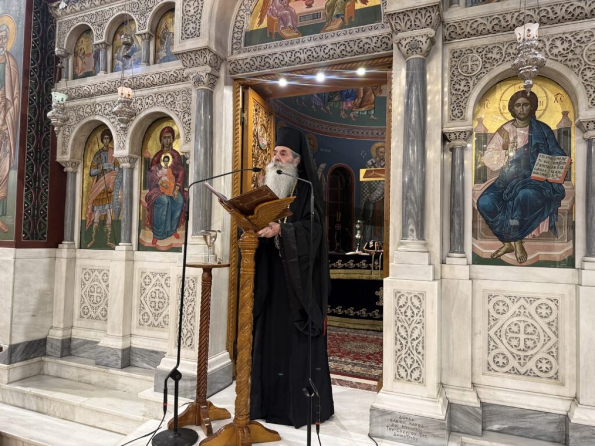Ο Κατανυκτικός Εσπερινός της Α΄ Εβδομάδος των Νηστειών στην Ιερά Μητρόπολη Πειραιώς – Η ομιλία του Σεβασμιωτάτου.