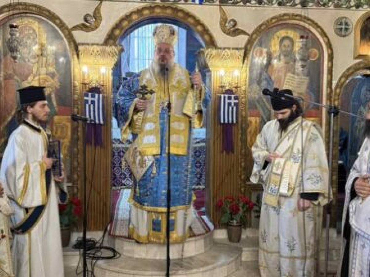 &Omicron; &Sigma;&epsilon;&beta;&alpha;&sigma;&mu;&iota;ώ&tau;&alpha;&tau;&omicron;&sigmaf; &sigma;&tau;&omicron;&nu; &Pi;&upsilon;&rho;&gamma;&epsilon;&tau;ό &gamma;&iota;&alpha; &tau;&eta;&nu; &epsilon;&omicron;&rho;&tau;ή &tau;&omicron;&upsilon; &Epsilon;&upsilon;&alpha;&gamma;&gamma;&epsilon;&lambda;&iota;&sigma;&mu;&omicron;ύ &tau;&eta;&sigmaf; &Theta;&epsilon;&omicron;&tau;ό&kappa;&omicron;&upsilon;. (&Eta;&Chi;&Eta;&Tau;&Iota;&Kappa;&Omicron;)