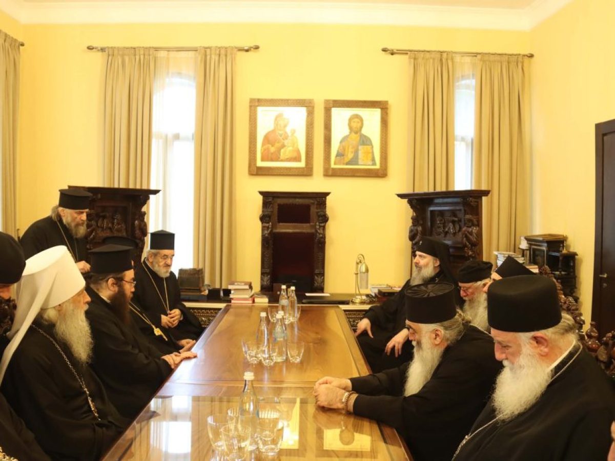 Ο Τοποτηρητής του Πατριαρχικού Θρόνου δέχθηκε αντιπροσωπείες Ορθοδόξων Εκκλησιών στη Γεωργία