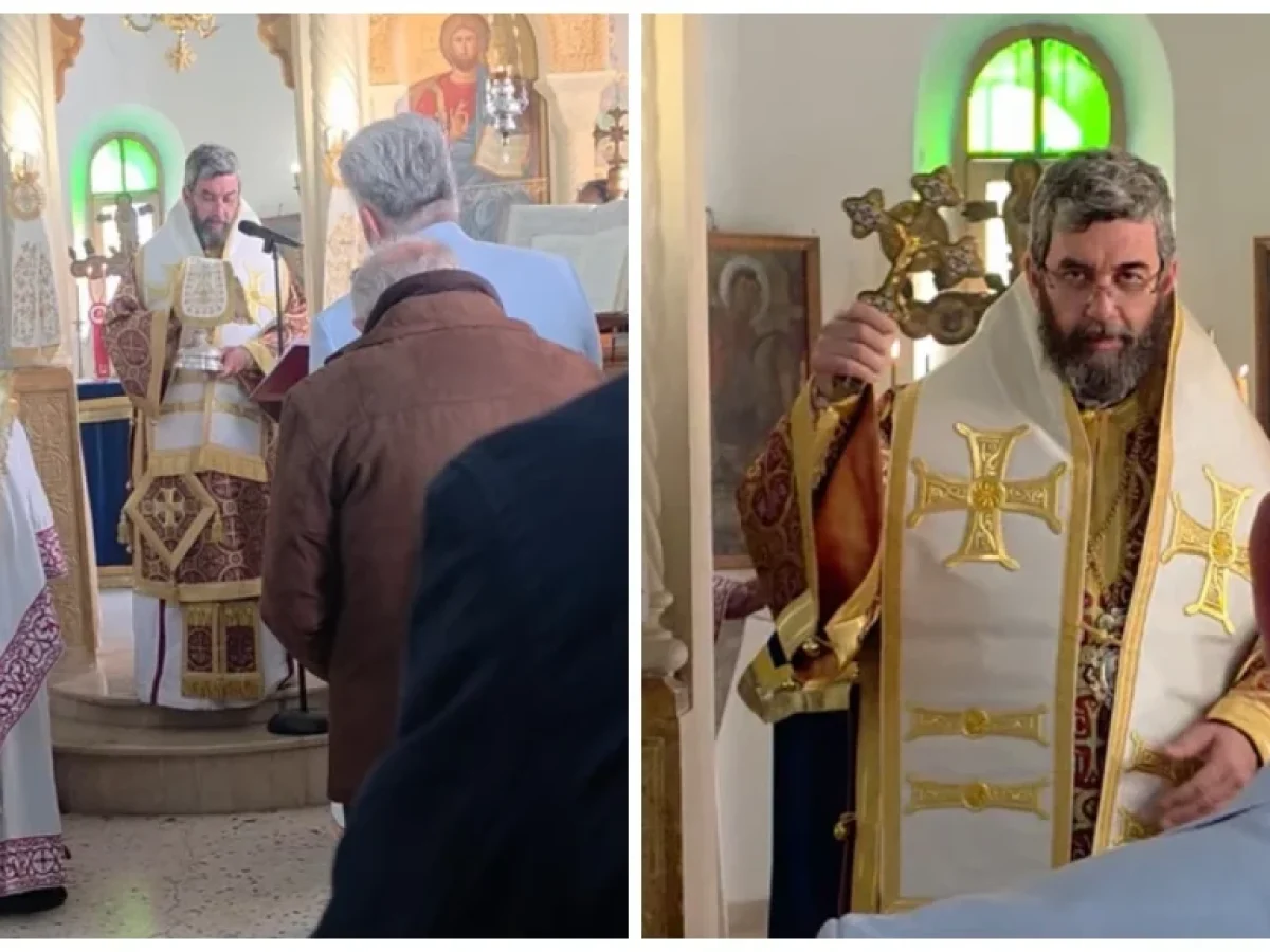 Συγκίνηση στα Πιτσίδια: Πρώτη λειτουργία του Μητροπολίτη Ιωακείμ στο χωριό του