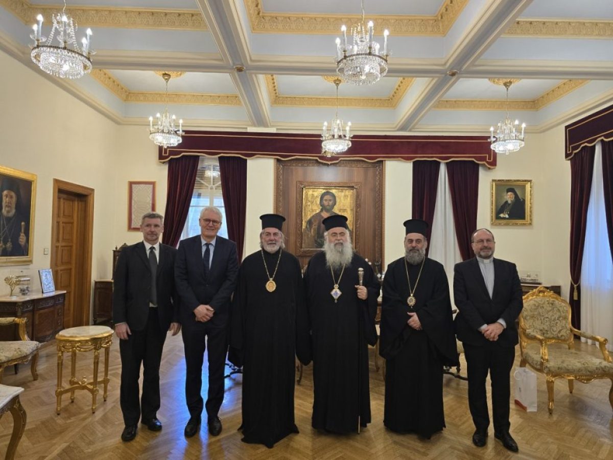 Συνάντηση του Αρχιεπισκόπου Κύπρου με αντιπροσωπεία του Συμβουλίου Ευρωπαϊκών Εκκλησιών