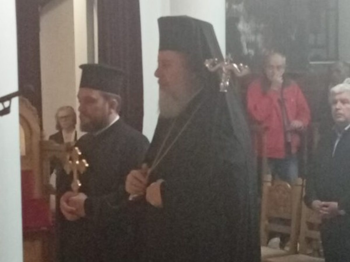 Ταλαντίου Θεολόγος: «Ο Σταυρός καύχηση του χριστιανού» – Δ’ Κατανυκτικός Εσπερινός στην Πρέβεζα