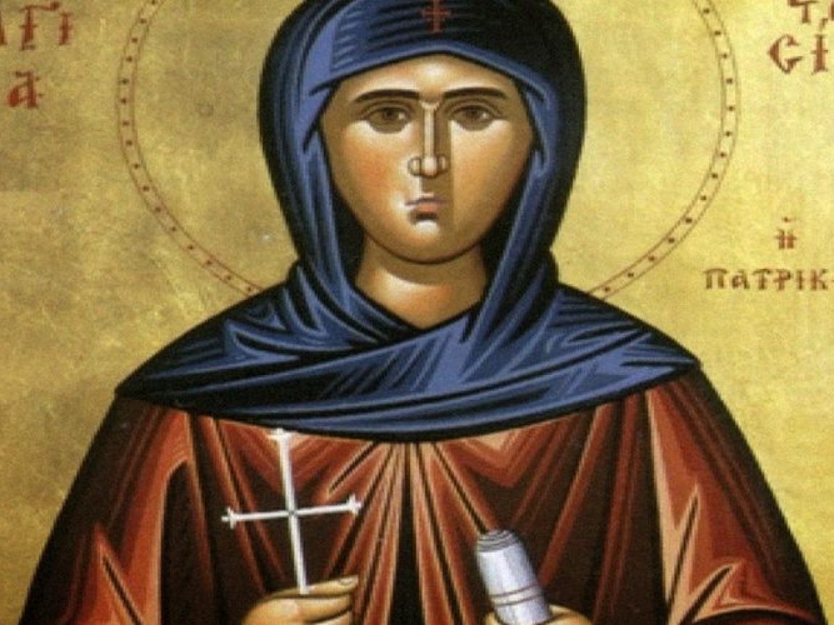 Τη 10η μηνός Μαρτίου, η μνήμη της Αγίας Αναστασίας της Πατρικίας