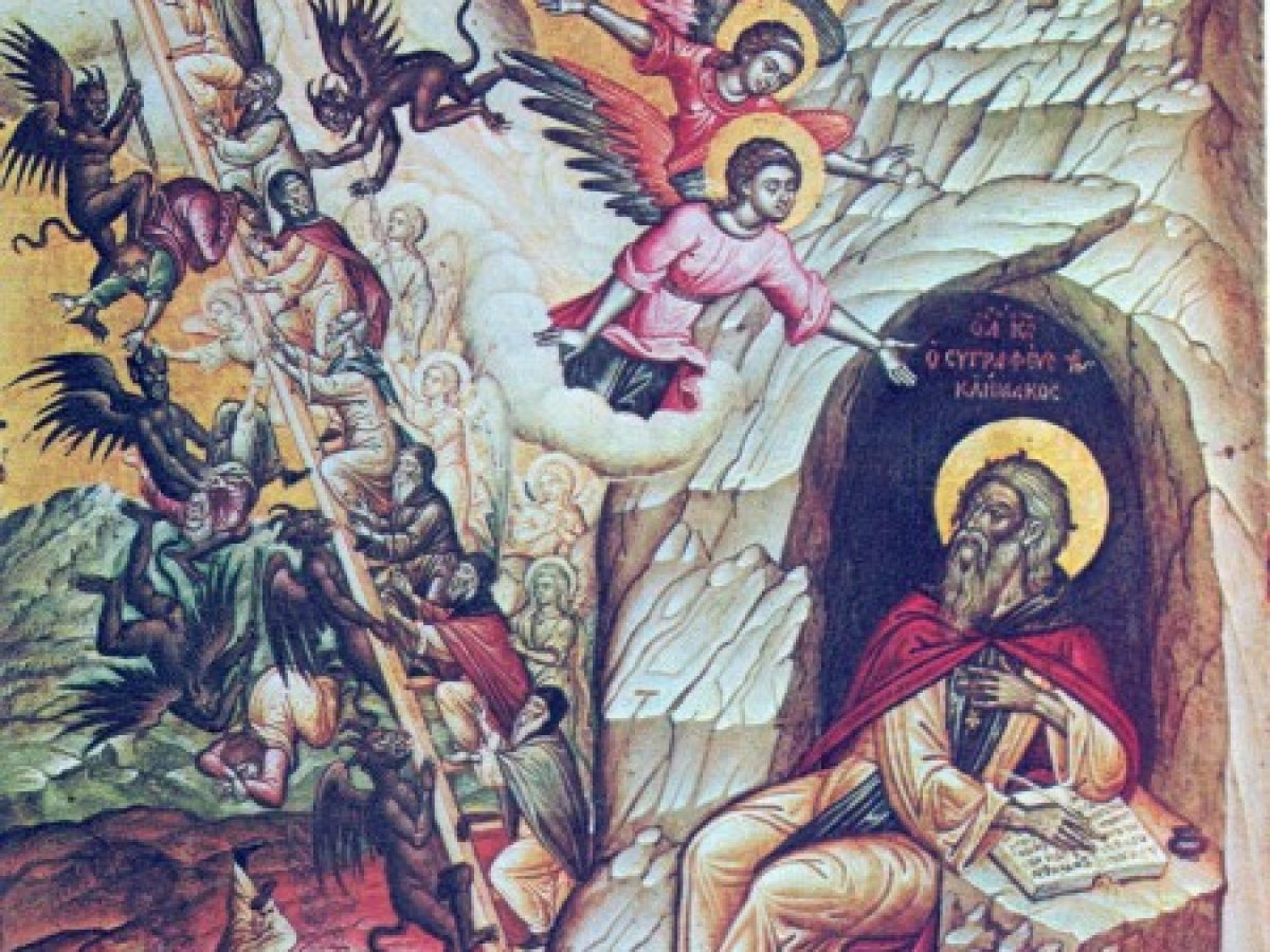 Άγιος Ιωάννης της Κλίμακος, της ερήμου το γόνιμον