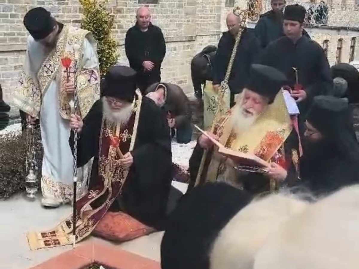 ΑΓΙΟΝ ΟΡΟΣ : Τριετές μνημόσυνο του Δικαίου της Σκήτης Αγίου Ανδρέα Γέροντος Εφραίμ
